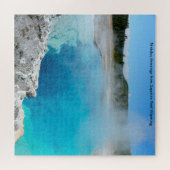 We Love Sapphire Pool Wyoming Jigsaw Puzzle (Horizontal)