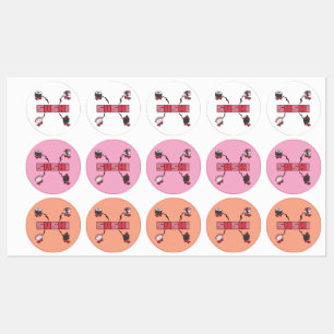 We Love Sushi - Sushi Love - ASL ILY Obsessie Labels