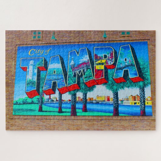 We Love Tampa Florida Legpuzzel (Horizontaal)