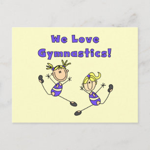 We Love Turnen Briefkaart