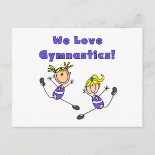 We Love Turnen Briefkaart