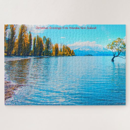 We Love Wanaka New Zealand Jigsaw Puzzle (Horizontal)