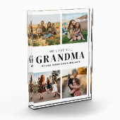 We Love You Grand-mère 4 Photo Collage Bloc photo (Gauche)