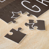 "We Love You Grand-père" Puzzle Photo Personnalisé (Côté)