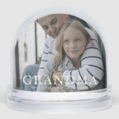 We Love You Grandma Custom Snow Globe Sneeuwbol (Voorkant)