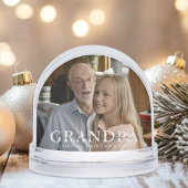 We Love You Grandpa Custom Snow Globe Sneeuwbol