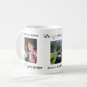 We Love You Nana Personal Photo Mug (Devant gauche)