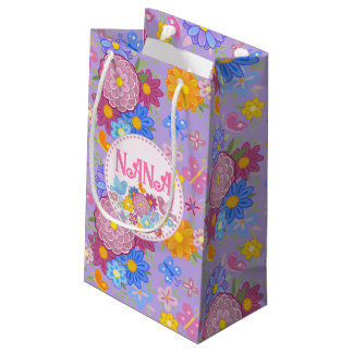 We Love You Nana wilde bloemen BOHO Persoonlijk Klein Cadeauzakje