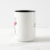 "We love you papa" - Gepersonaliseerd Mok (Midden)