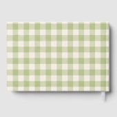 We Love You So Matcha Gingham Hearts Bow (Verso)