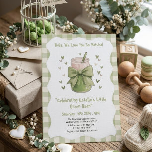 We Love You So Matcha Groene Thee Baby Shower Kaart