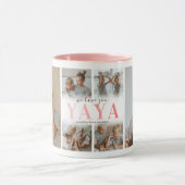 We Love You YaYa Photo Collage Mug (Centre)