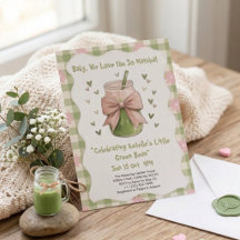 We Love You Zo Matcha Meisje Baby Shower