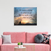 WE MAKEN EEN LEVENDE CHURCHILL VERPAKTE CANVAS PRI (Insitu (Woonkamer))