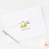 We maken een perfecte peer | Monogram Sticker (Envelop)