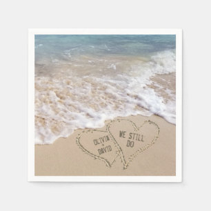 We maken nog steeds keihard met namen servet