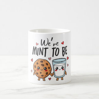 We Mint to Be Cookie and Milk Mug