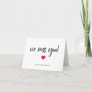 We missen je Elke achtergrondkleur met hart Kaart
