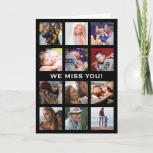 We missen je Vermiste familie en vrienden Kaart