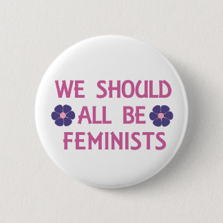We moeten allemaal feministen zijn ronde button 5,7 cm