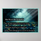 We moeten dankbaar zijn poster (Voorkant)