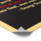 We moeten het niet oneens zijn met de feiten poster (Hoek)