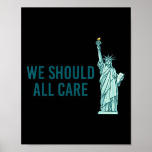 We moeten ons allemaal zorgen maken poster