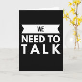 We moeten praten kaart (Gele Bloem)
