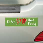 We moeten stoppen met de Bumpersticker van de opwa (Op auto)