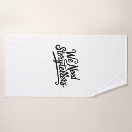 We Need Storytellers Bad Handdoek (Badhanddoek)
