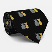 We negeren je Katten Stropdas (Opgerold)