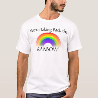 We nemen de Regenboog terug met Bijbelvers T-shirt