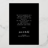 We ontwikkelden de aankondiging van de folie van h (Achterkant)