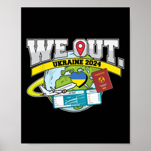 We Out Trip To Oekraine Reis Matching Familie Vaka Poster