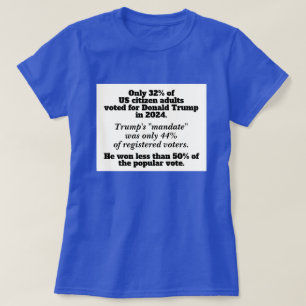 We Overklassen Hen Geen Koningen Anti-Trump Protes T-shirt