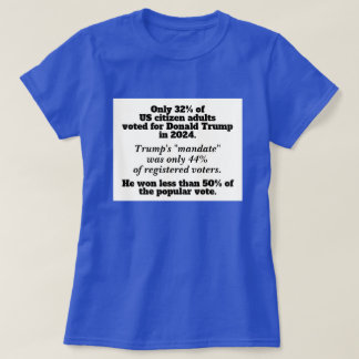 We Overklassen Hen Geen Koningen Anti-Trump Protes T-shirt