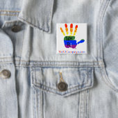 We R1 Rainbow Hand Button (In situ)