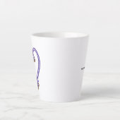 We’re Making It Work Mug Quirky Heart  Latte Mug (Devant)