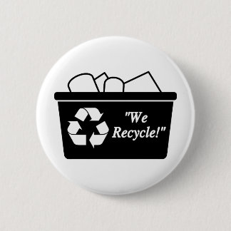We Recyclen Ronde Button 5,7 Cm