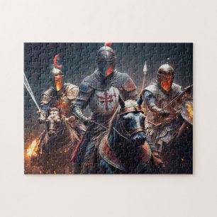 We Ride After Midnight Illustratie Legpuzzel