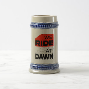 We rijden bij Dawn T-Shirt - Adventure Biker Bierpul