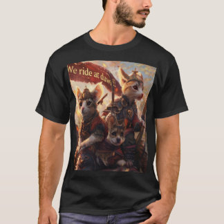 We rijden bij Dawn-Warrior Cats Digital Art T-shirt