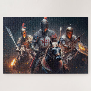 We rijden na middernacht illustratie legpuzzel