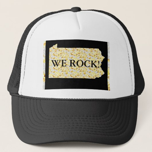WE ROCK! TRUCKER PET (Voorkant)