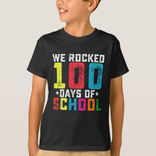 We Rockten 100 dagen school Leraar Student T-shirt