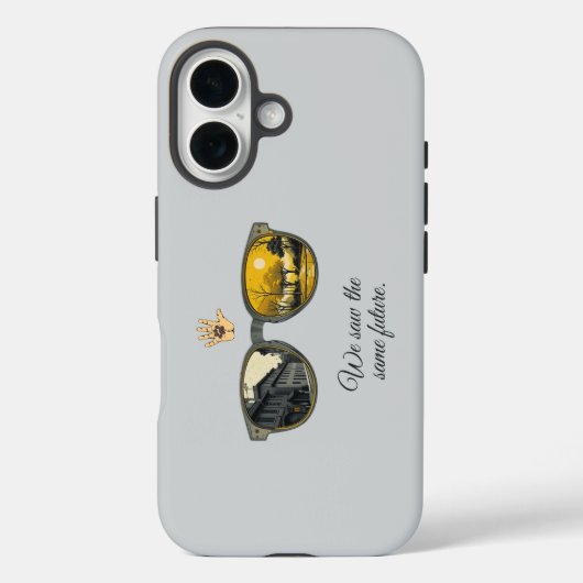 We saw the same future Case-Mate iPhone case (Achterkant)