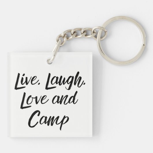 "We slapen graag rond!" Sleutelhanger (Achterkant)