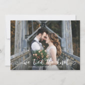 We sloten het Knot Heart Script Weddenschap Multi  Aankondiging (Voorkant)