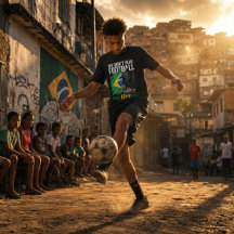 We spelen geen voetbal, we leven het Brazilië Fan