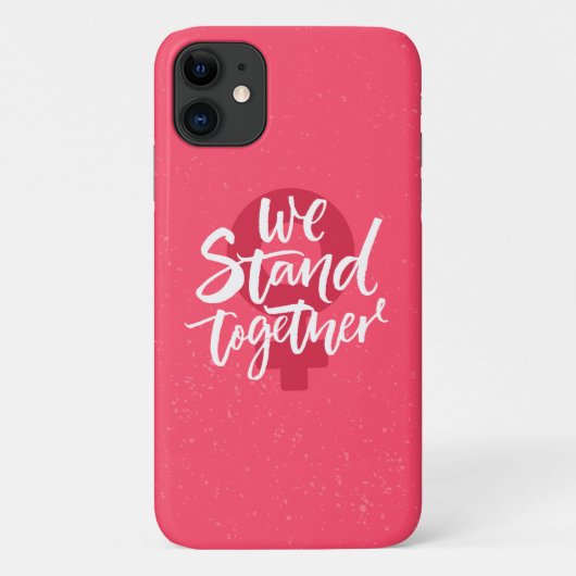 We staan samen Case-Mate iPhone case (Achterkant)